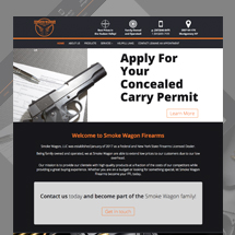 Custom WordPress site for Firearms Retailer